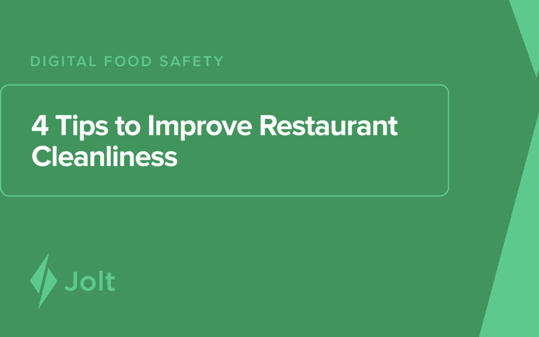 4 Tips to Improve Restaurant Cleanliness