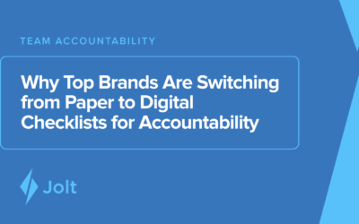 Why Top Brands Are Switching from Paper to Digital Checklists for Accountability