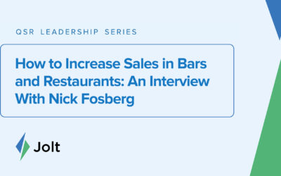 How to Increase Sales in Bars and Restaurants: An Interview With Nick Fosberg
