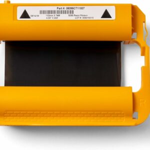 Zebra High-Performance Black Wax/Resin Ribbon Cartridge