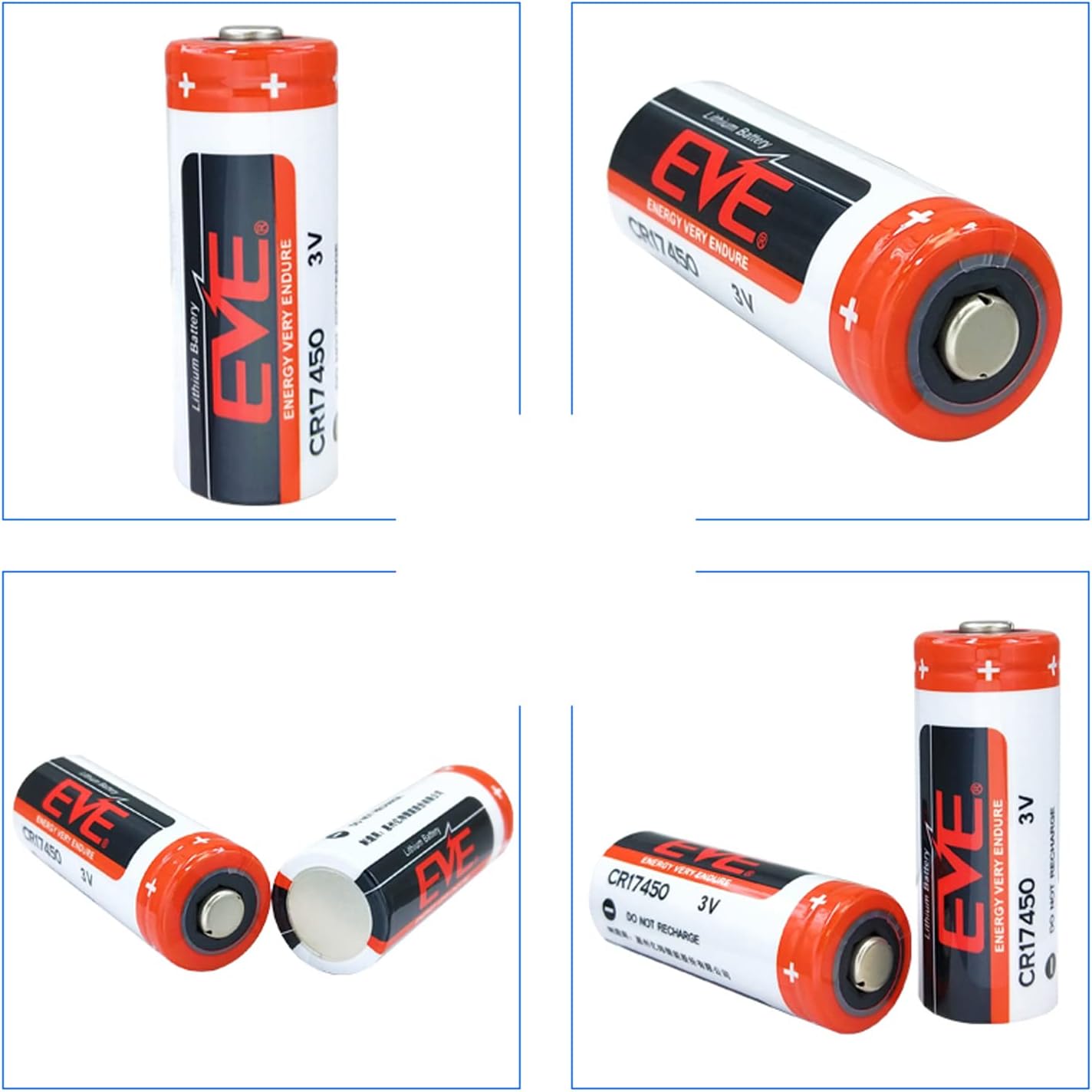 Sensor Replacement Battery CR17450 Lithium Battery 2400mAh 3V - Image 3